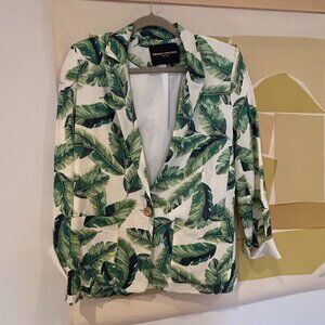 Amanda Uprichard size S tropical Blazer